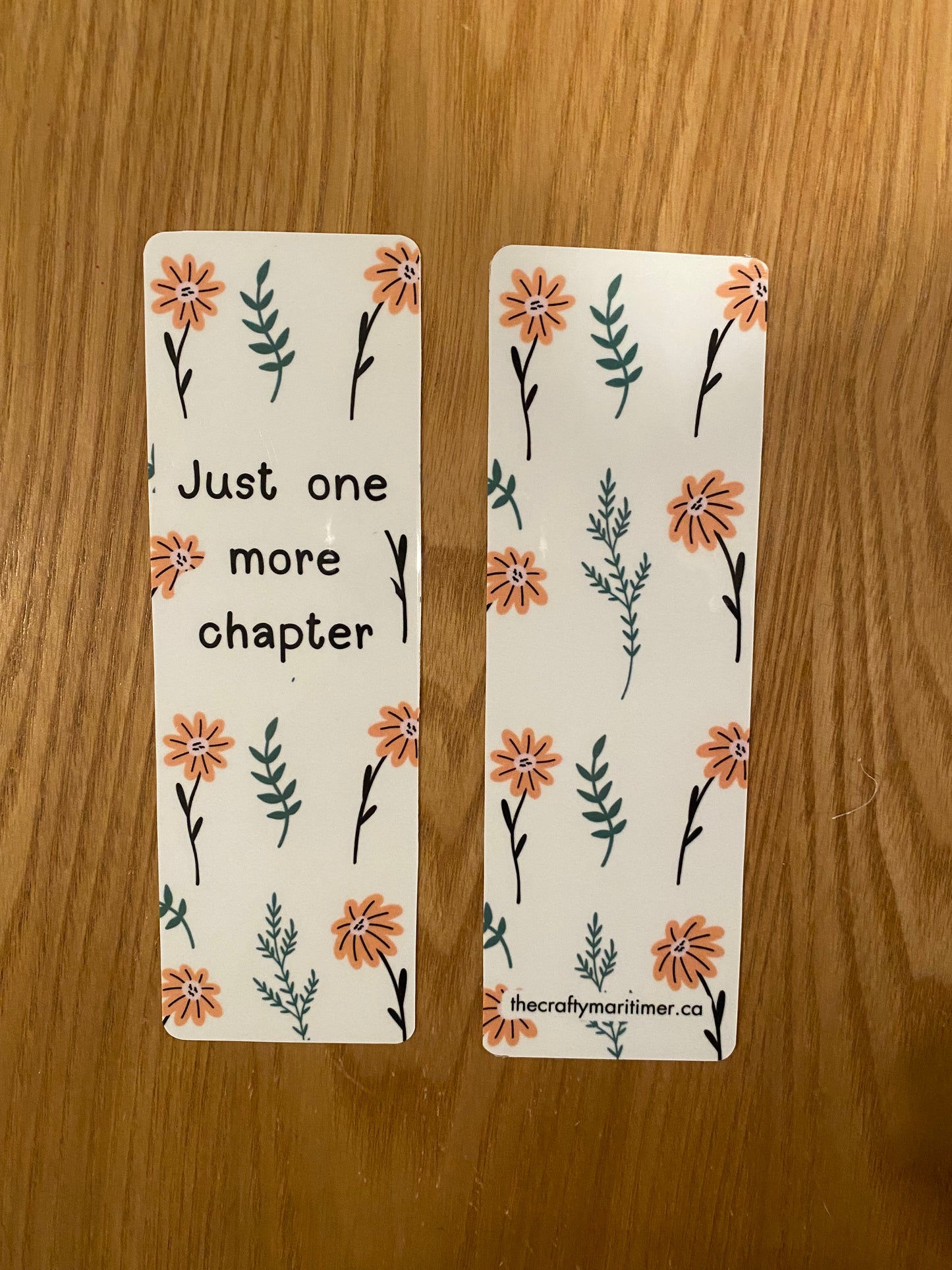 One More Chapter Bookmark