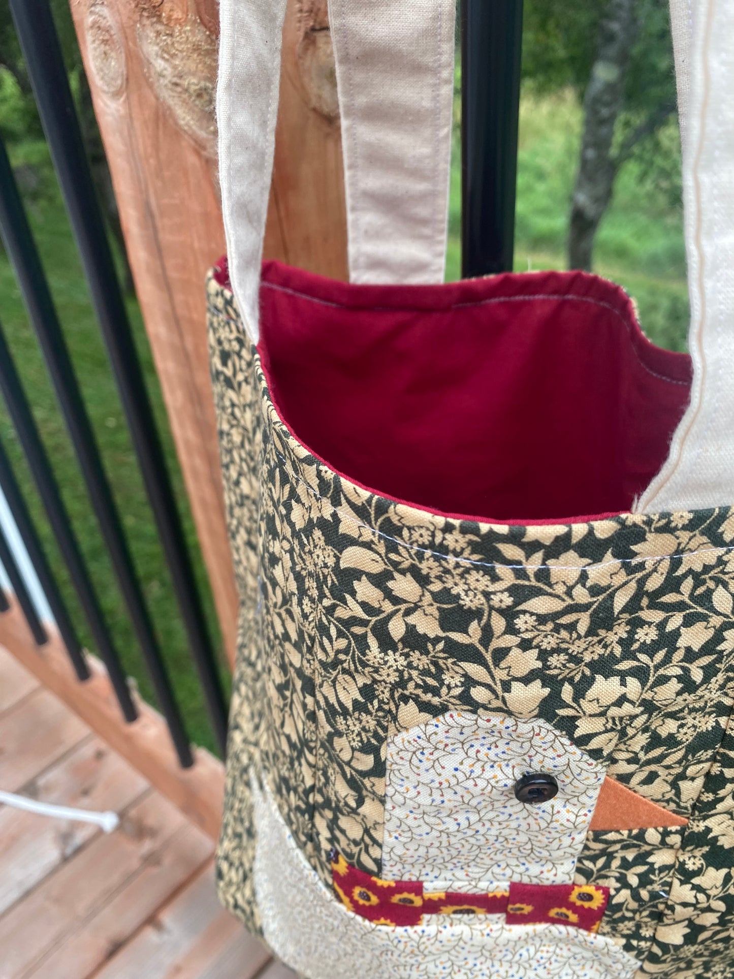 Lucy Goosey Tote Bag  *one of a kind*