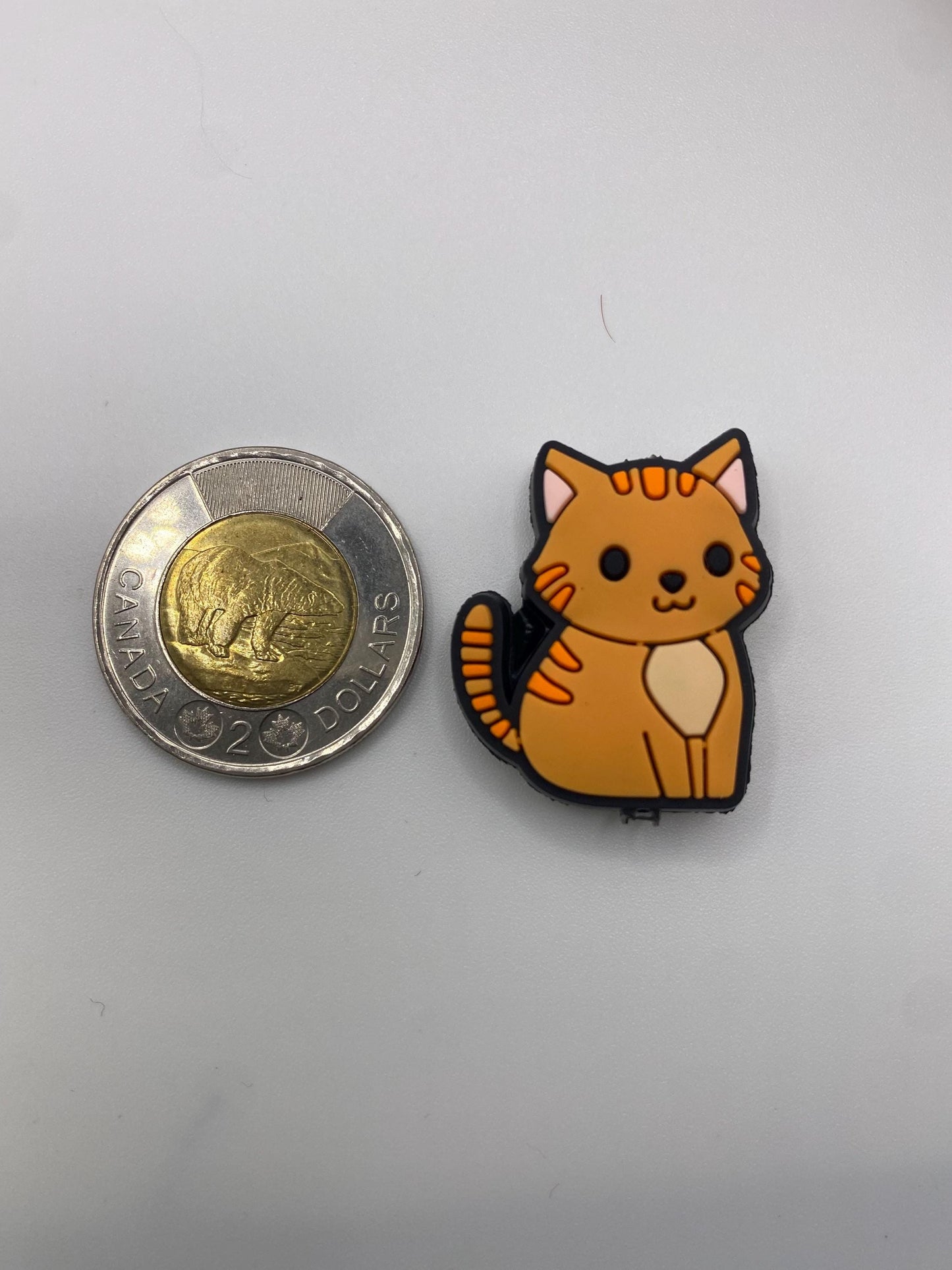 Orange Kitty Needle Protector set of 2
