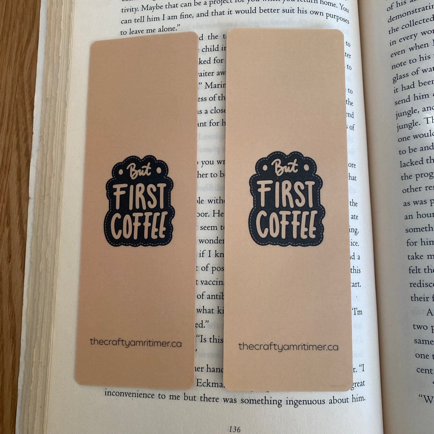 Coffee Bookmark