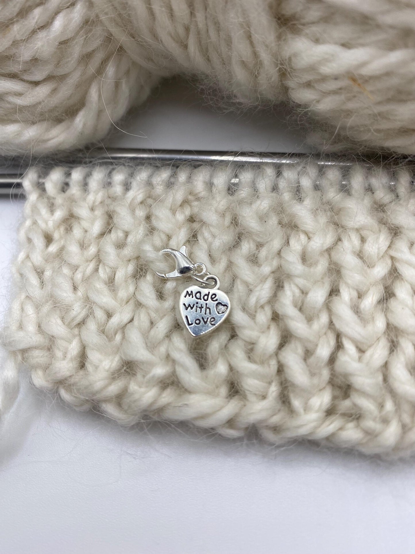 Made With Love Stitch Markers set of 3