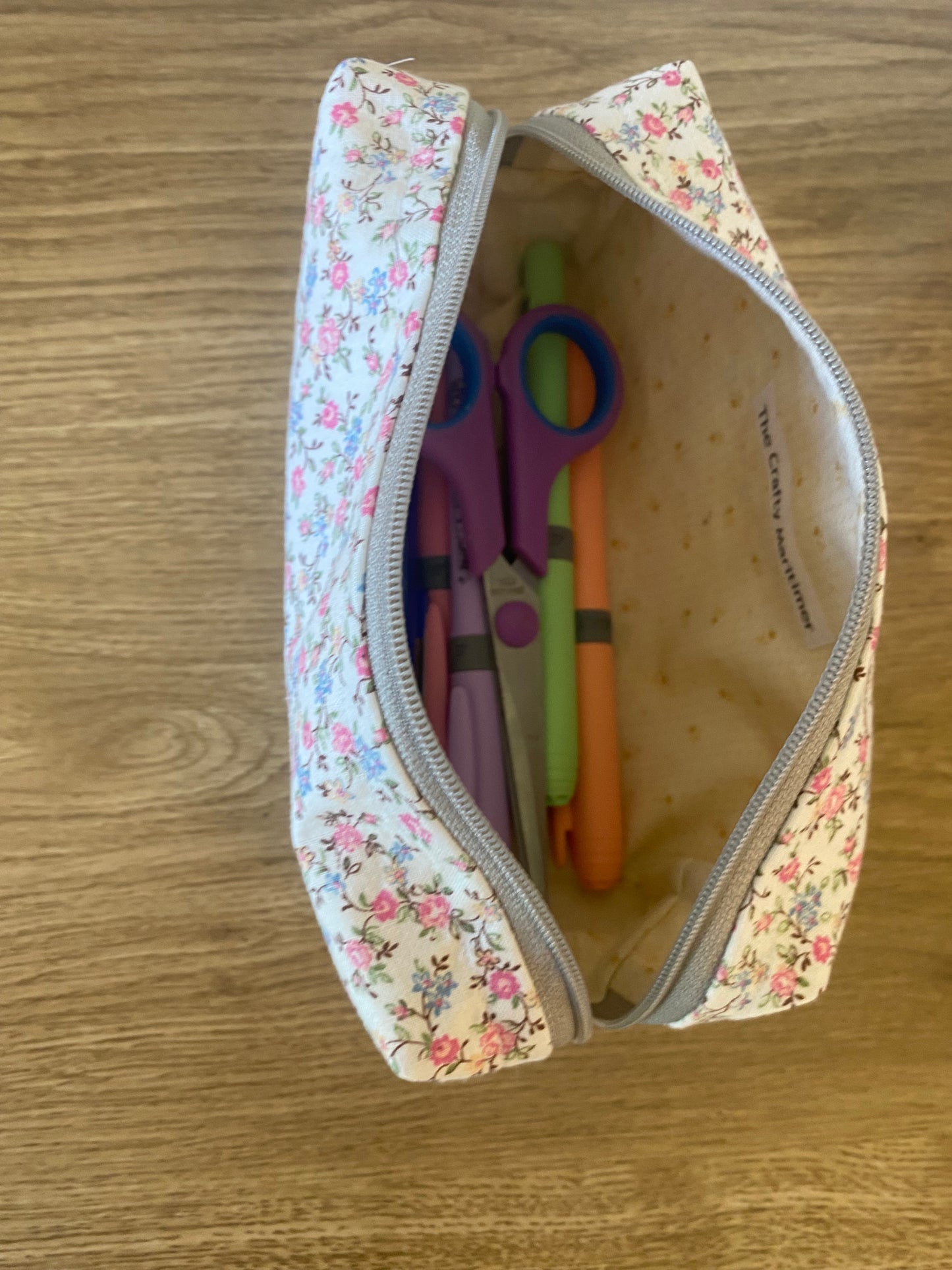 Lush Floral Pencil Case