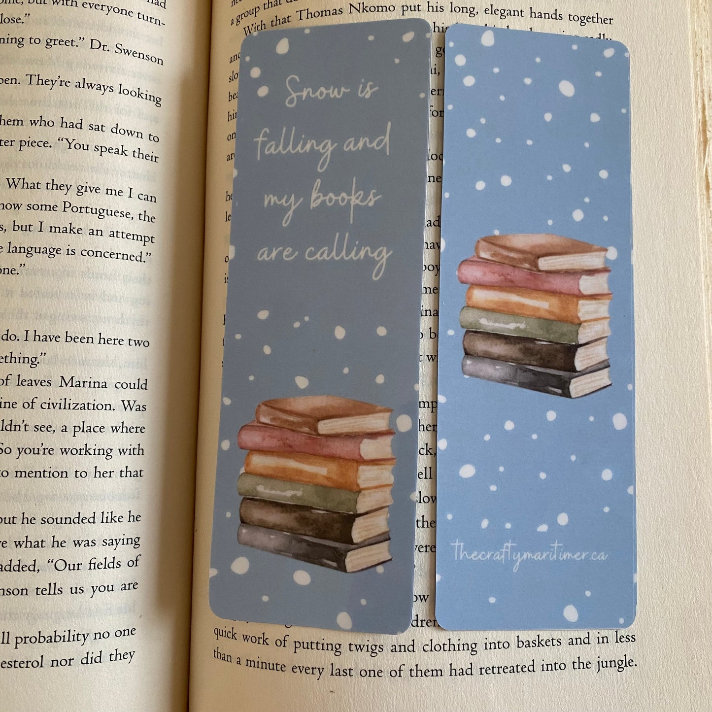 Winter Bookmark
