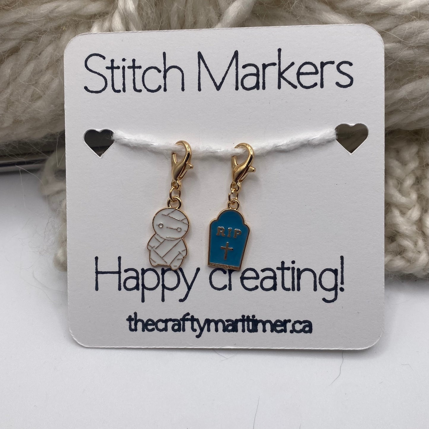 Halloween Stitch Marker set of 2