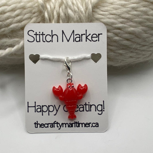 Lobster Stitch Marker