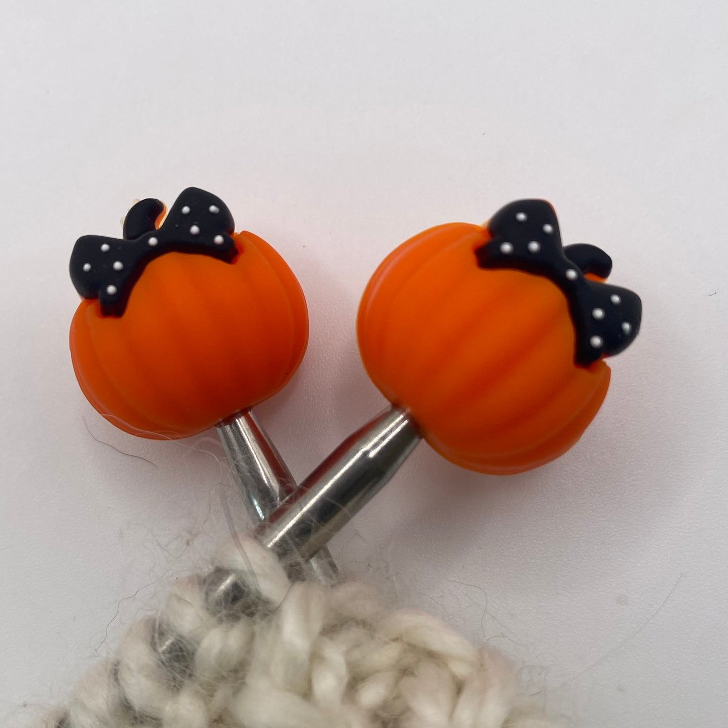 Pumpkin Needle Protector set of 2