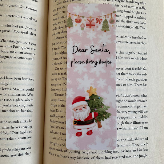 Santa Bookmark
