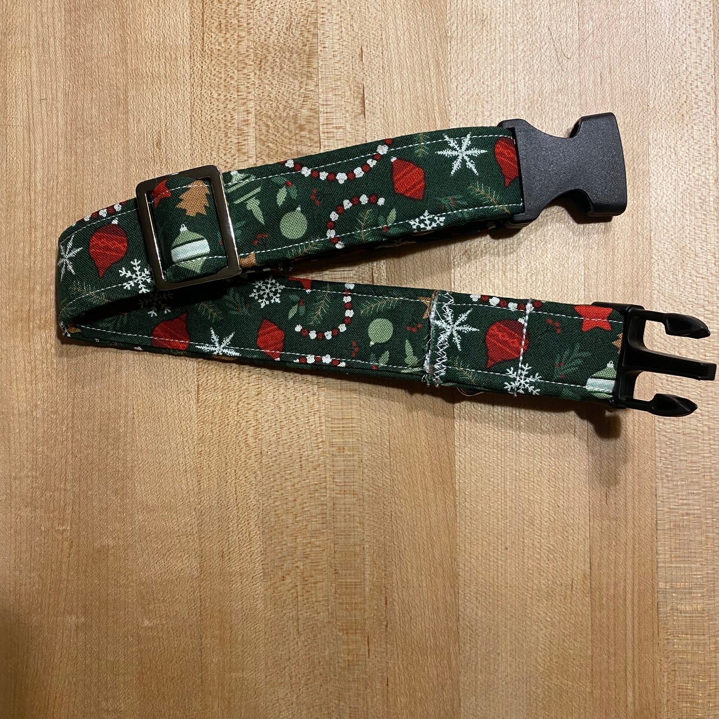 Personalized Holiday Dog Collar