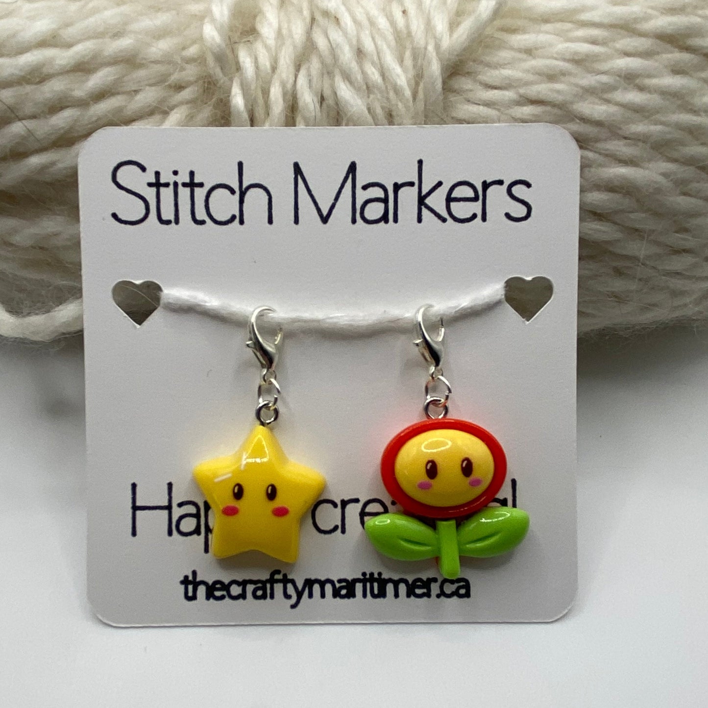Video Game Stitch Marker set of 2