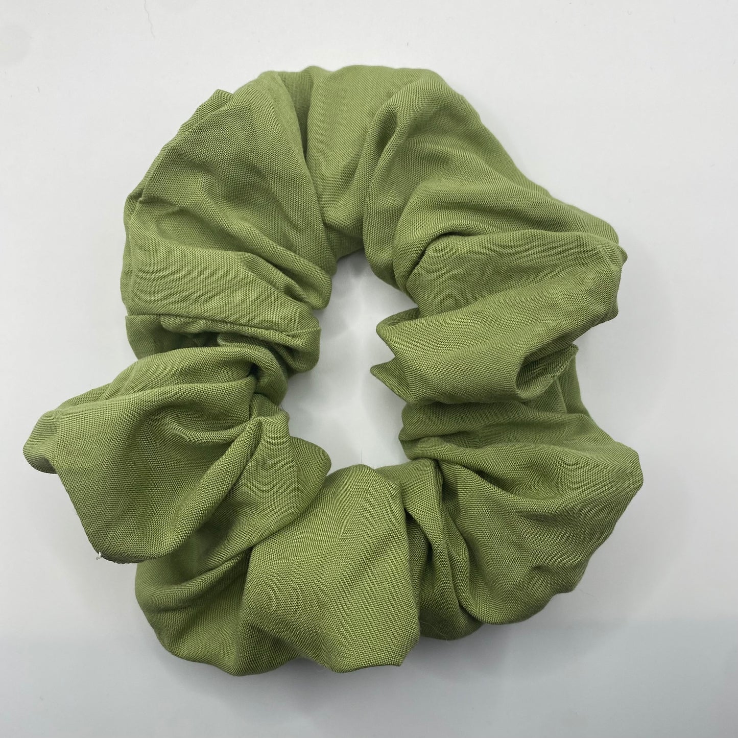 Olive Green Scrunchie