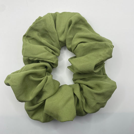 Olive Green Scrunchie