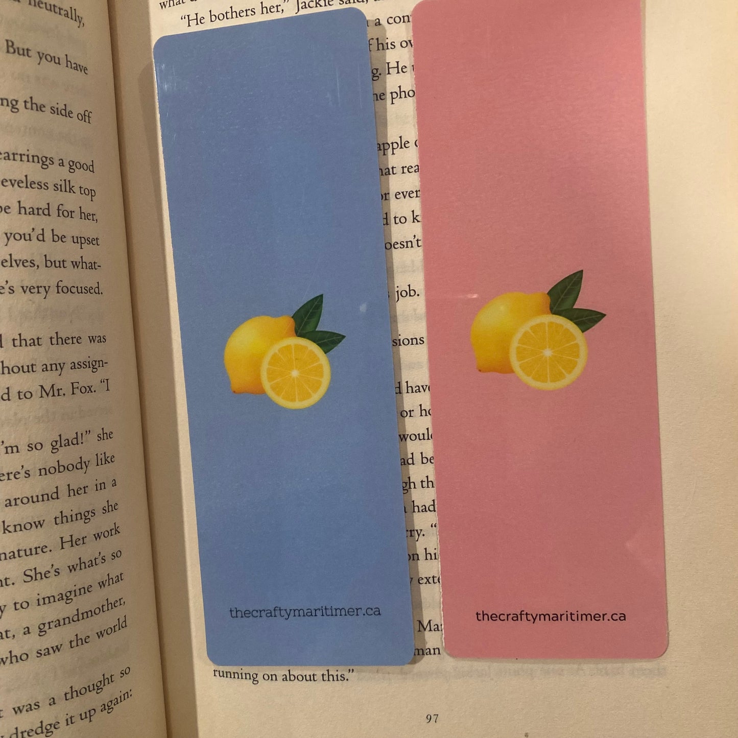 When Life Gives You Lemons Buy Yarn/Fabric Bookmark