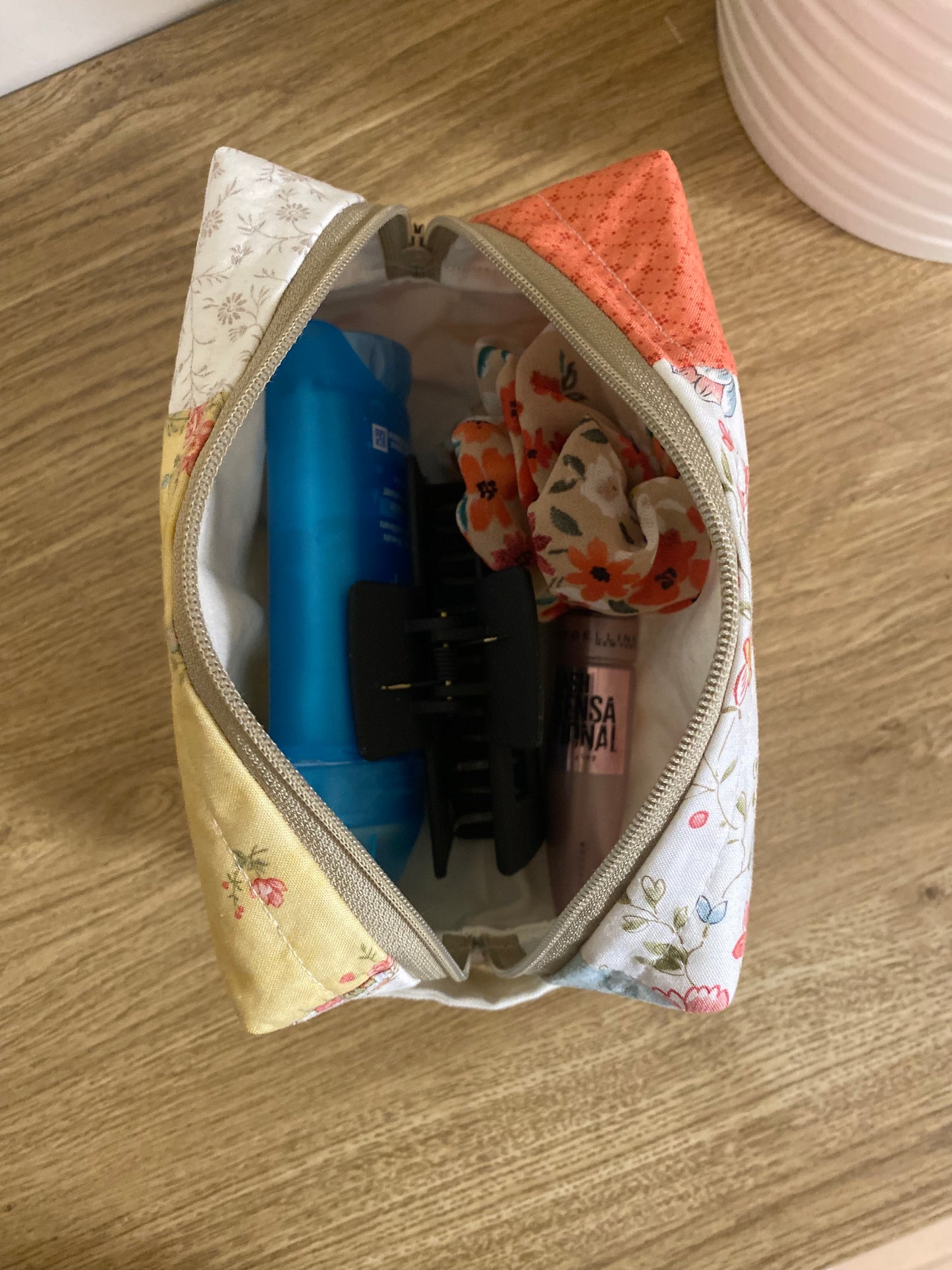 One of a Kind Floral Toiletry Bag