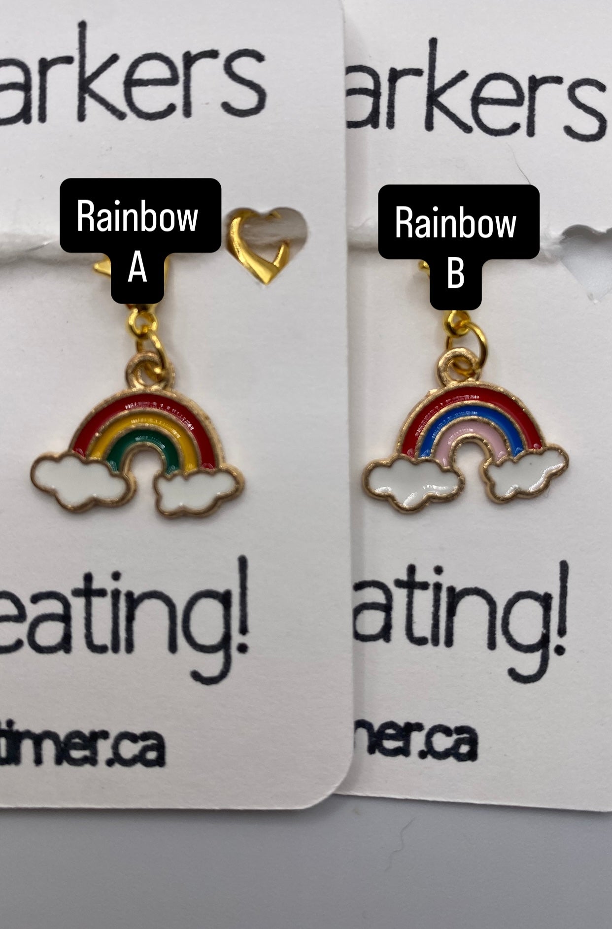 Rainbow Stitch Markers