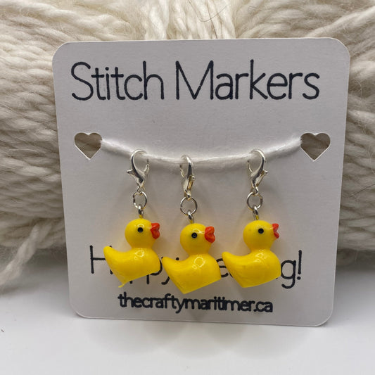 Duck Stitch Marker set of 3