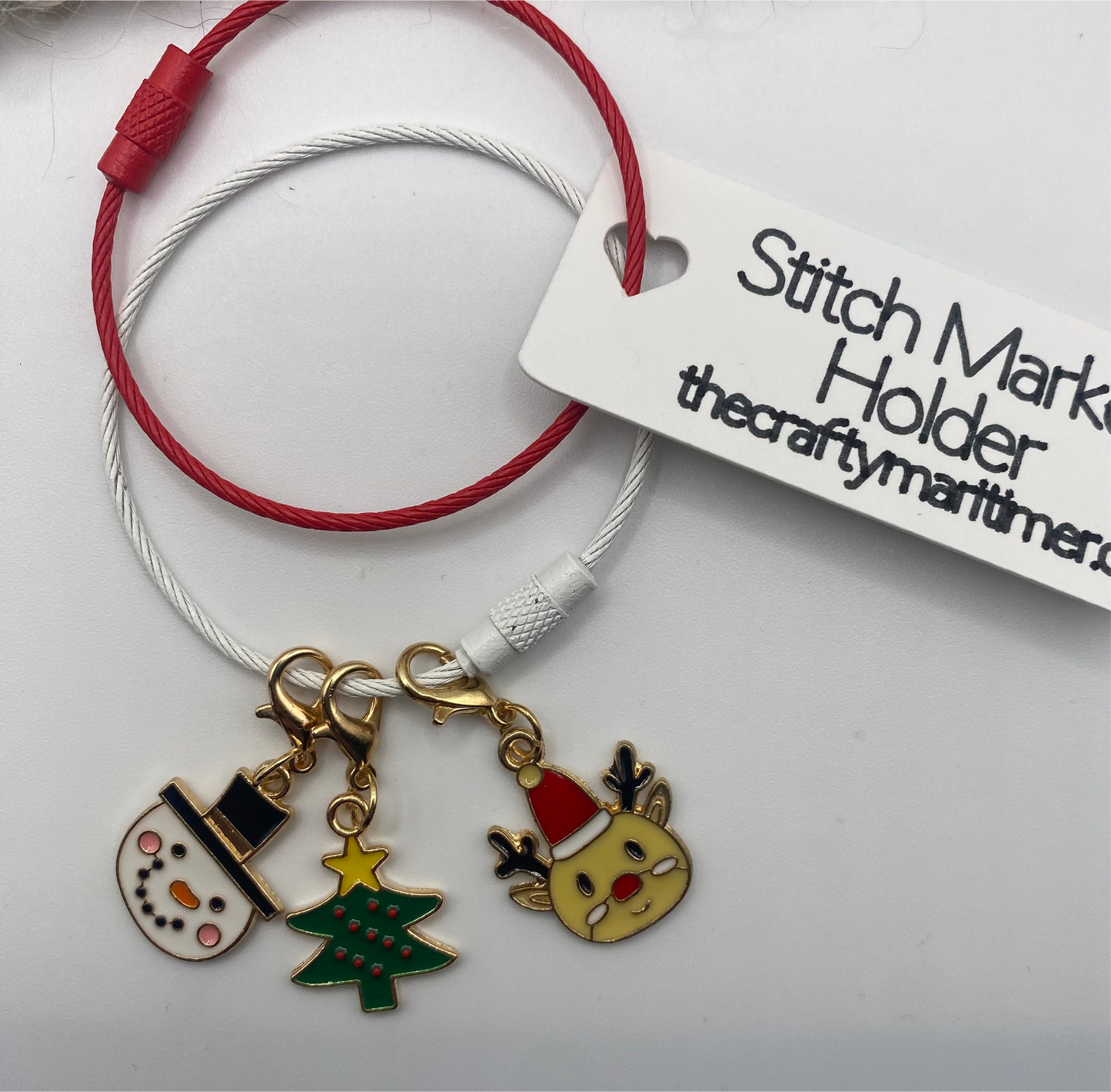 Holiday Stitch Marker Holder