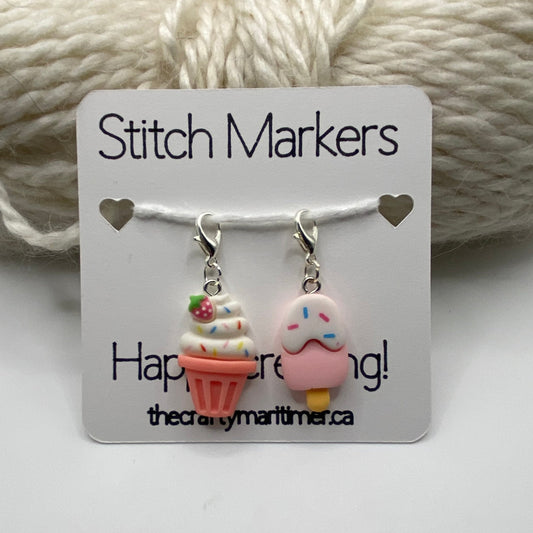 Sweet Treat Stitch Markers set of 2
