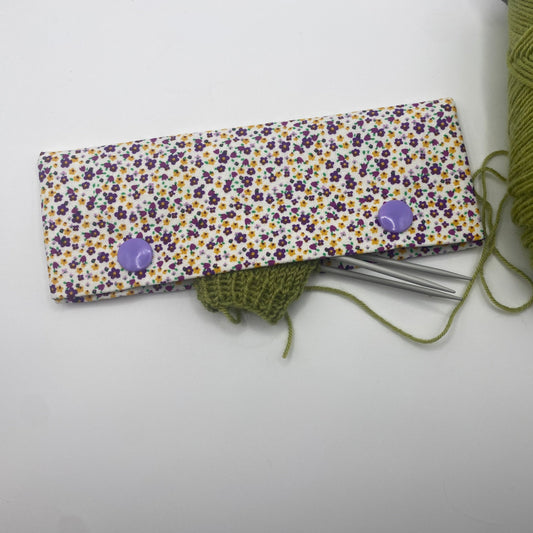 Purple Floral DPN Holder