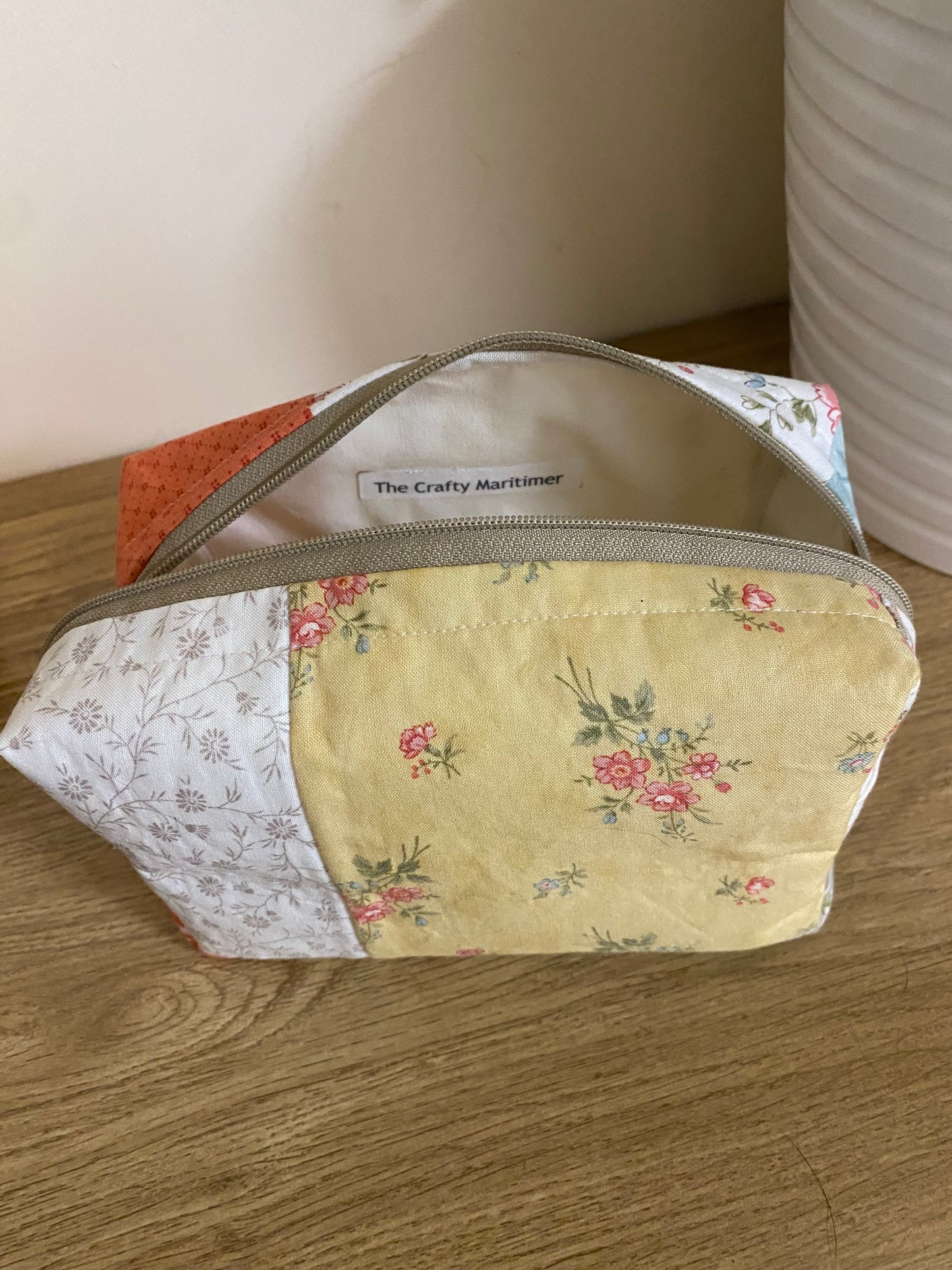 One of a Kind Floral Toiletry Bag