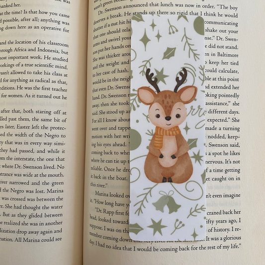 Reindeer Bookmark