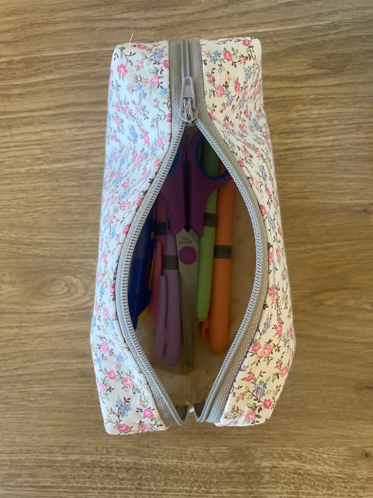 Lush Floral Pencil Case