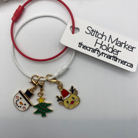 Holiday Stitch Marker Holder