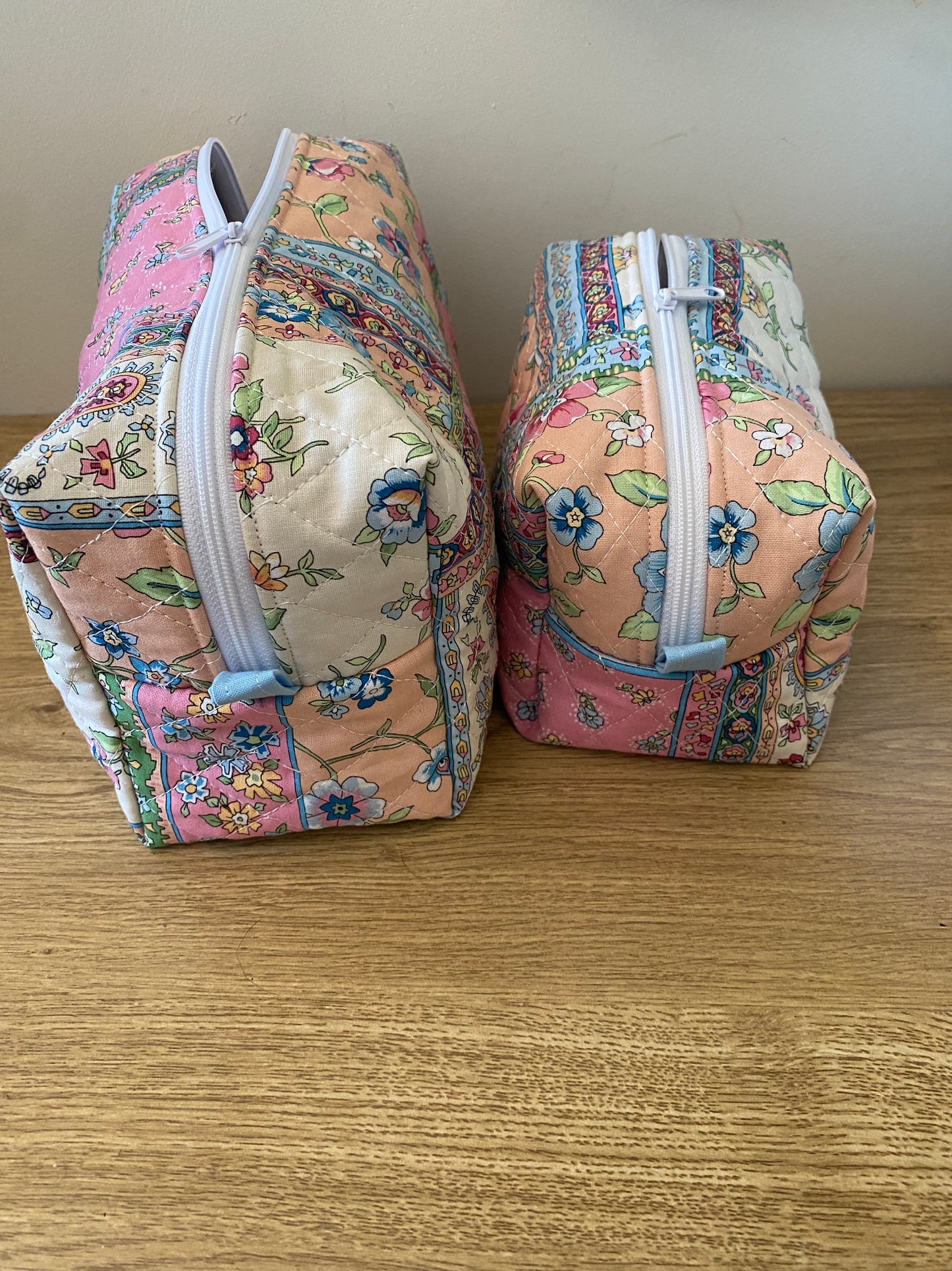 Quilted Patchwork Toiletry Bag