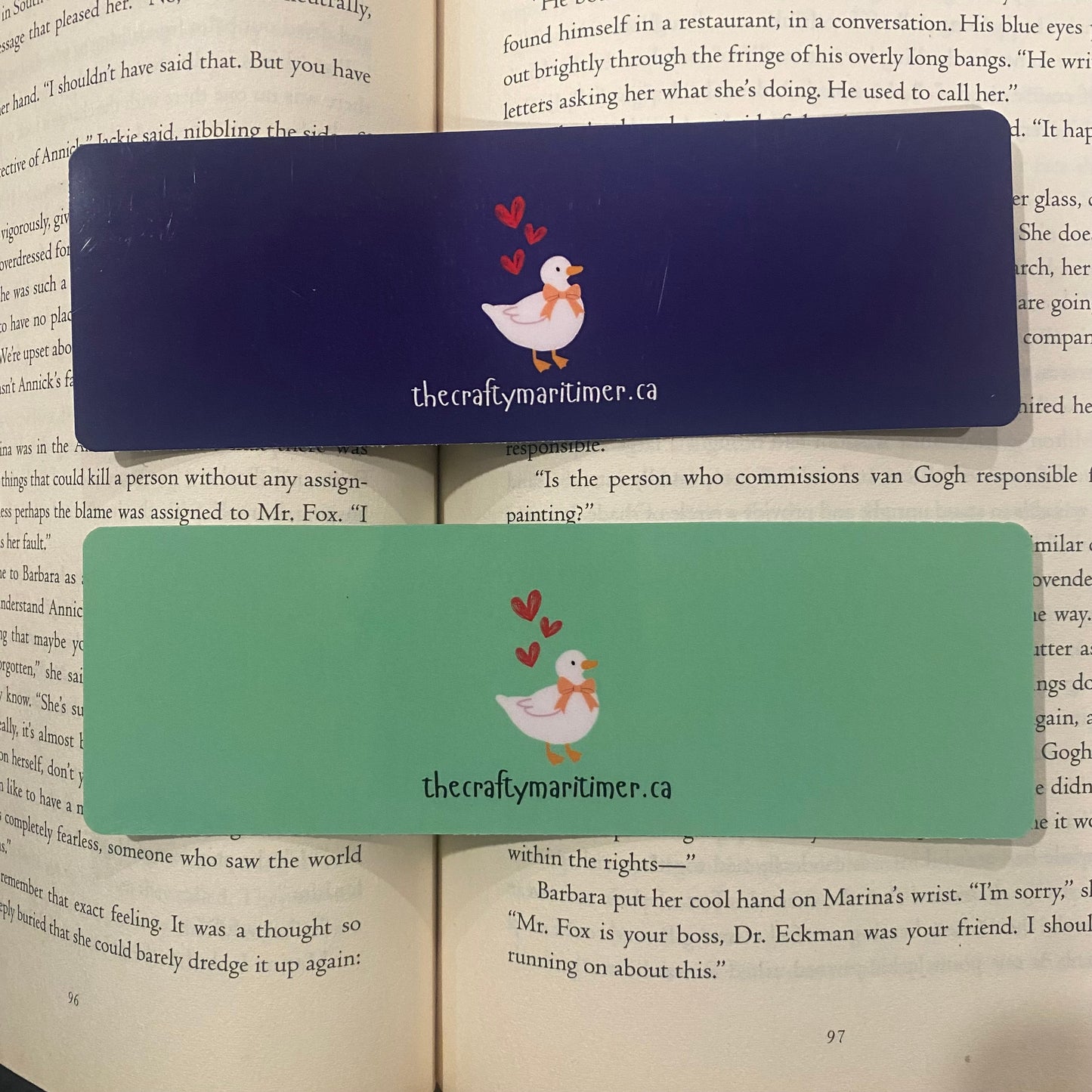 Maybe My Ducks Don’t Want To Be In A Row Bookmark