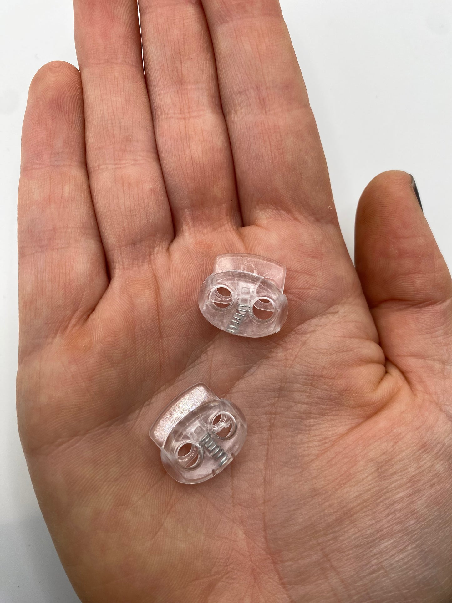 Set of 2 Knitting Cord Stoppers