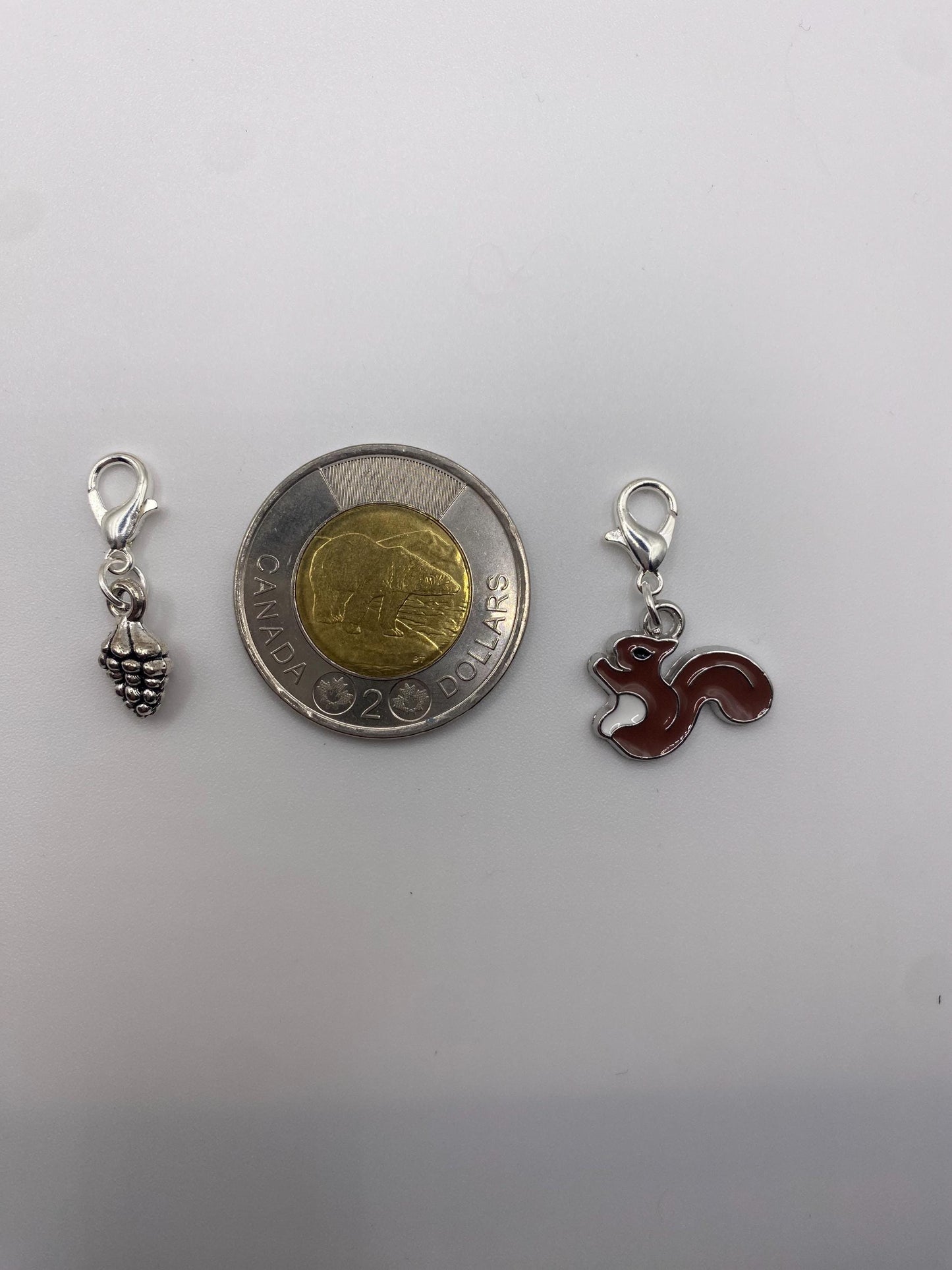 Squirrel Stitch Marker set of 5