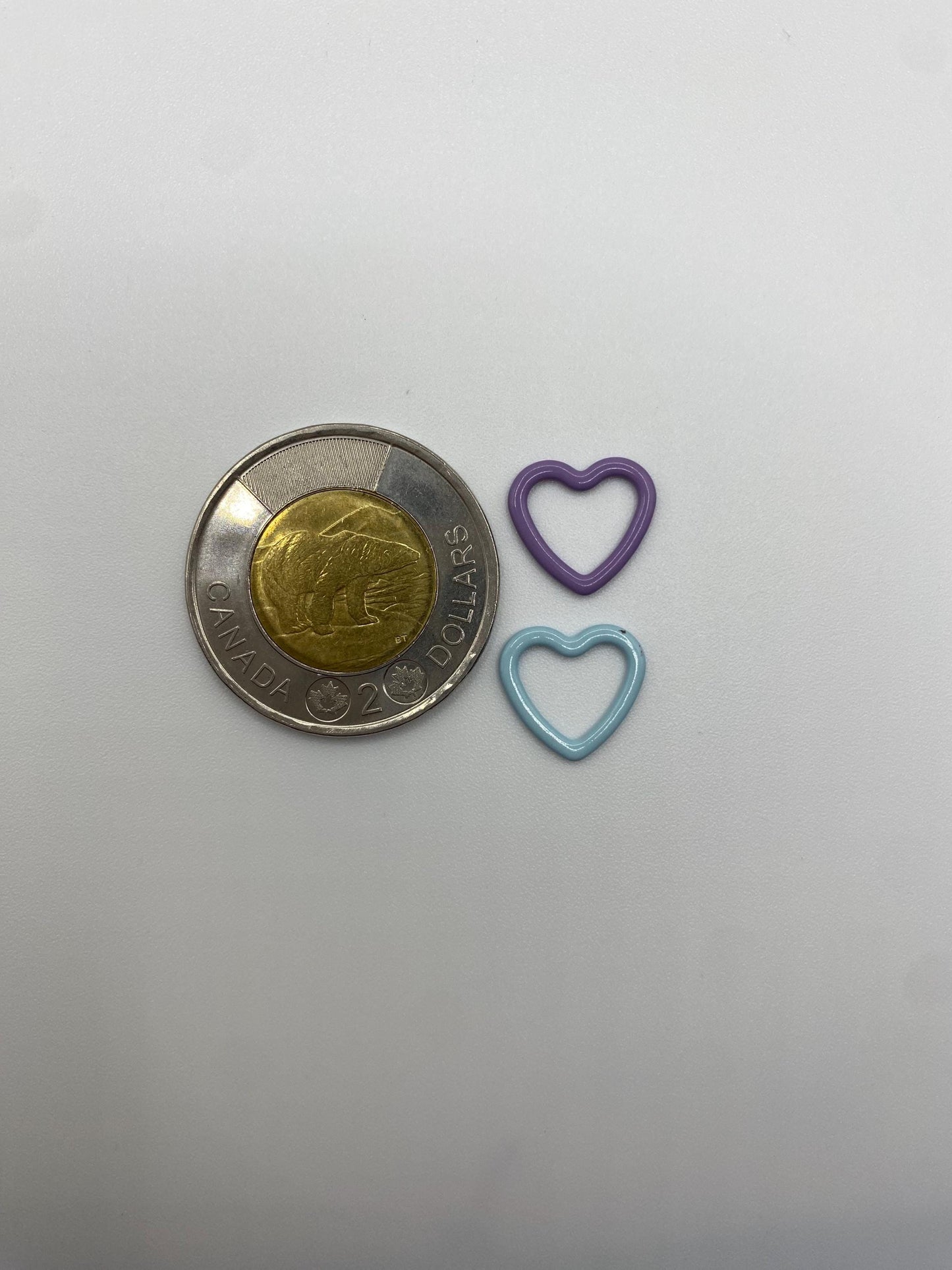 Heart Shaped Stitch Marker set of 6