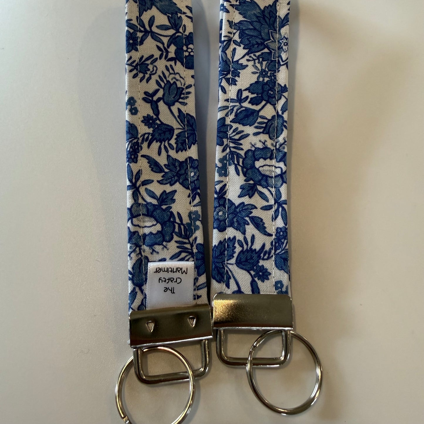 Blue China Wristlet