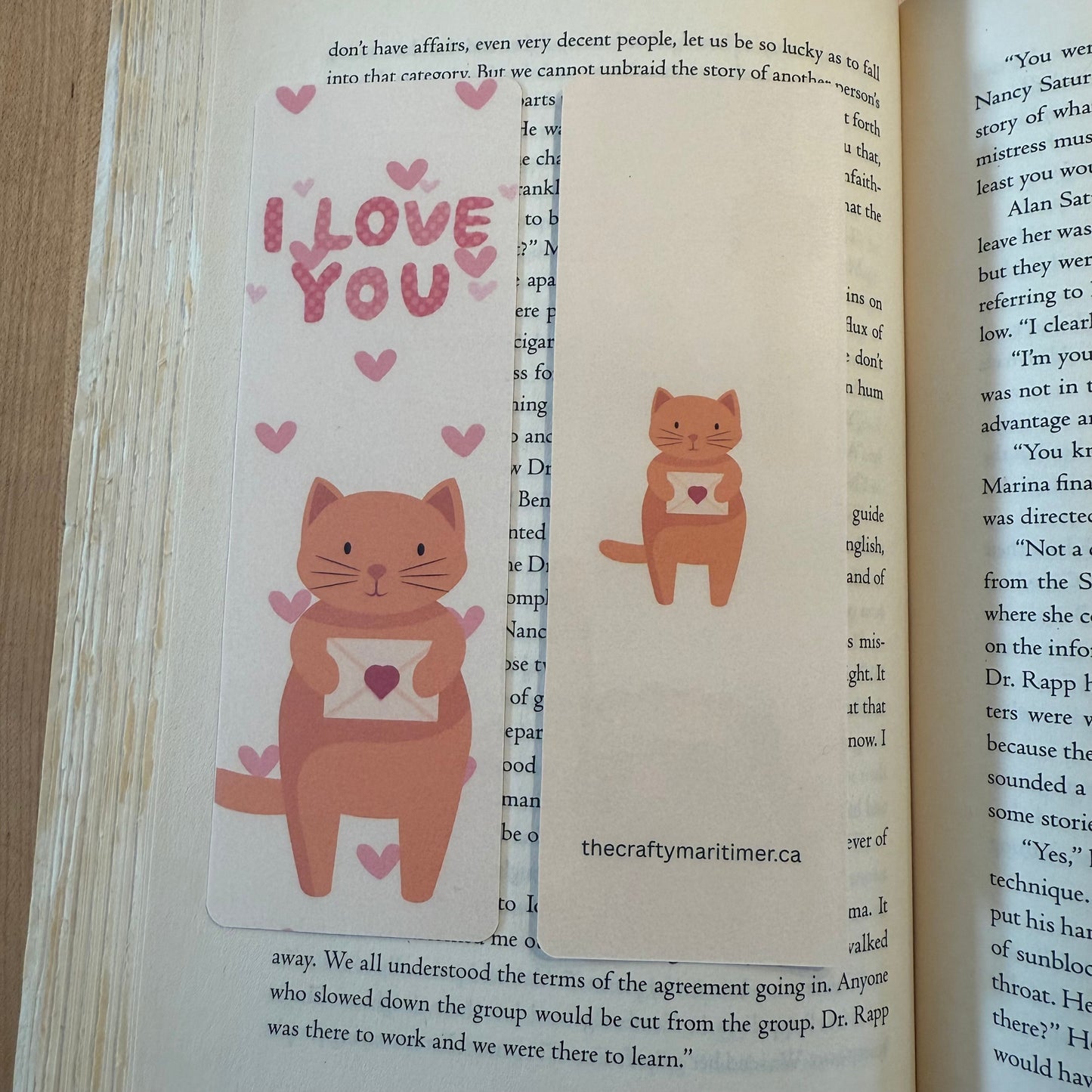Valentines Bookmarks