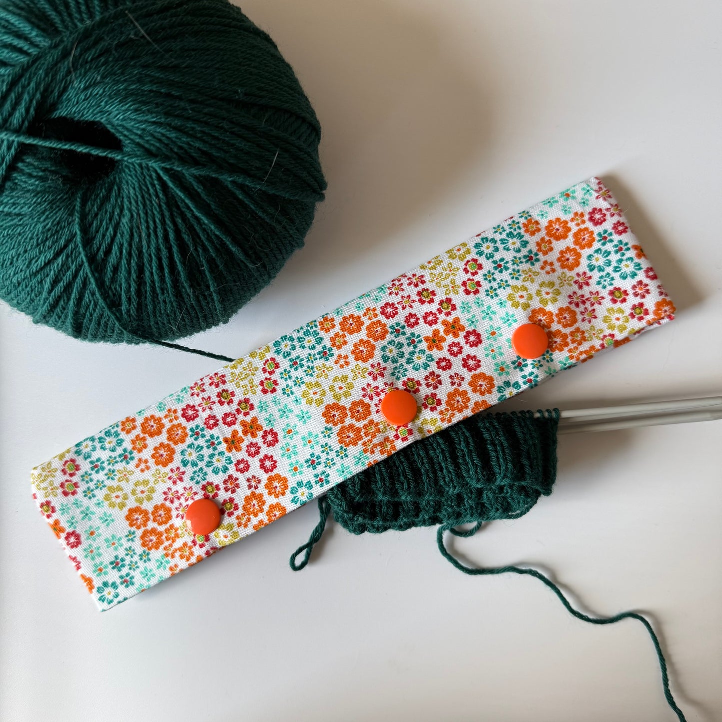 Orange Floral DPN Holder
