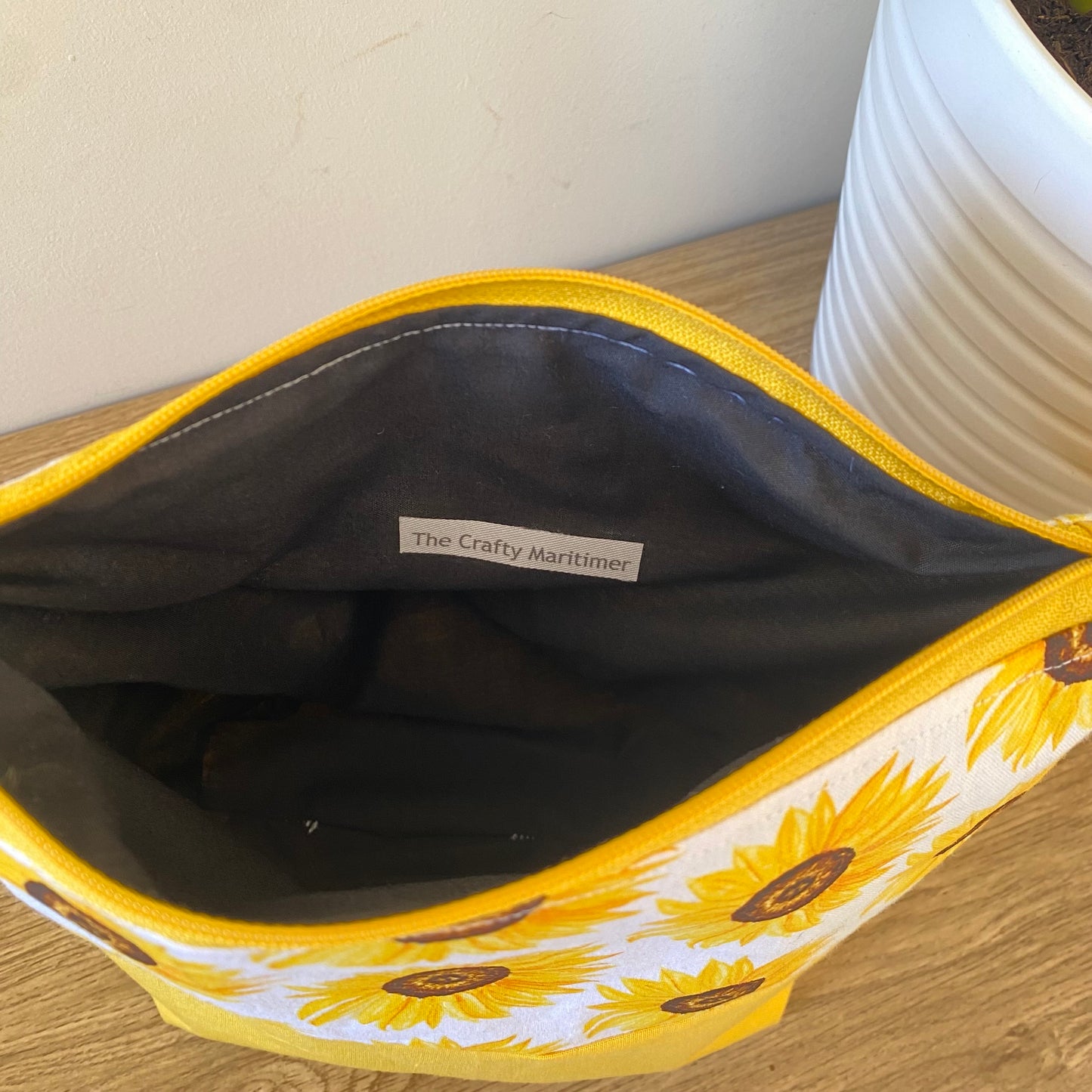 Sunflower Maker's Bag