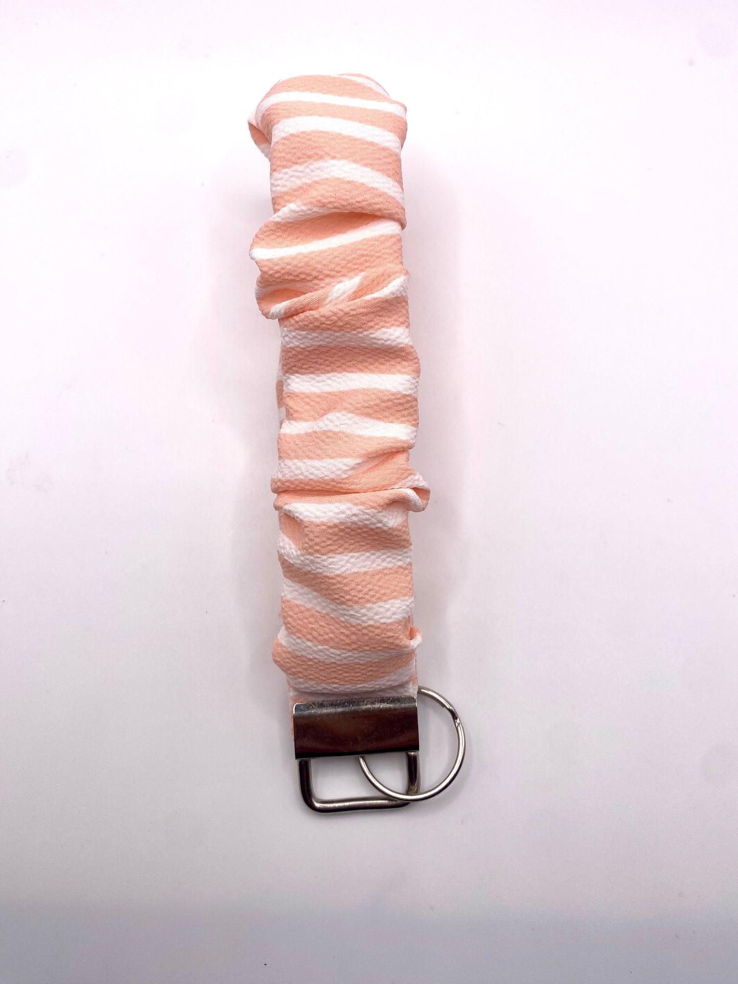 Pink Scrunch Wristlet