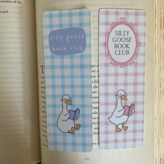 Silly Goose Book Club Bookmark