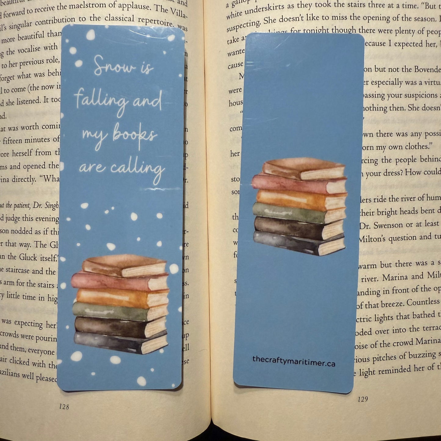 Winter Bookmark
