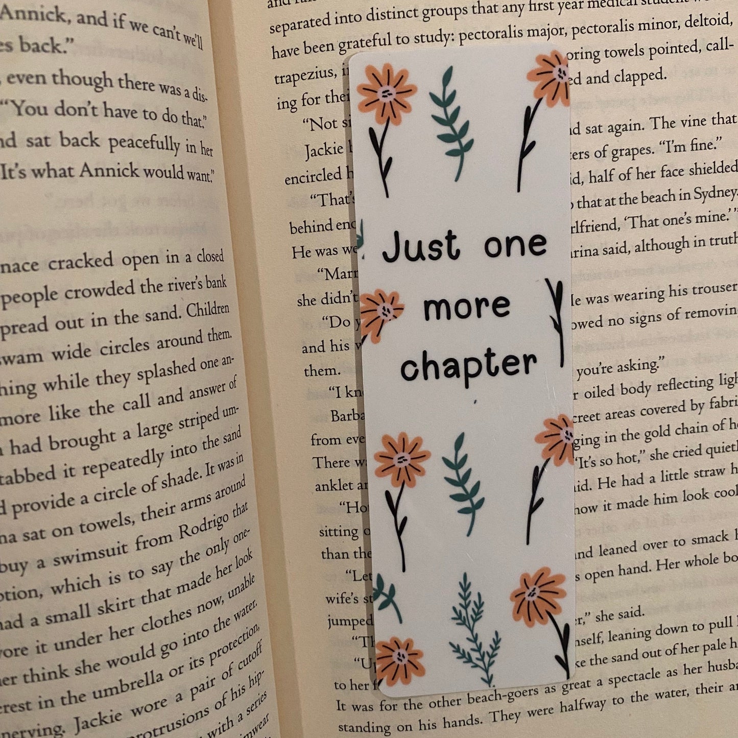 One More Chapter Bookmark