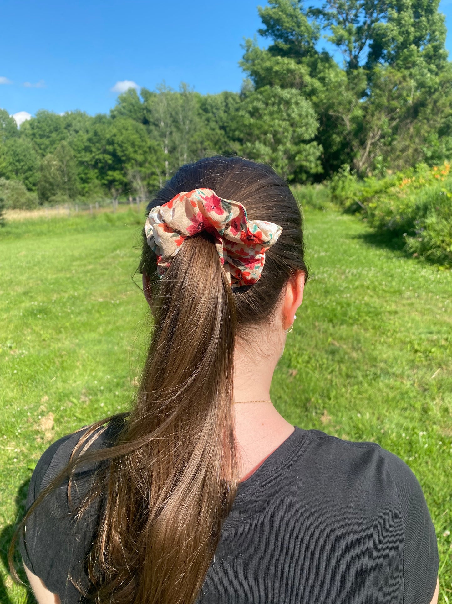 Wild Floral Scrunchies