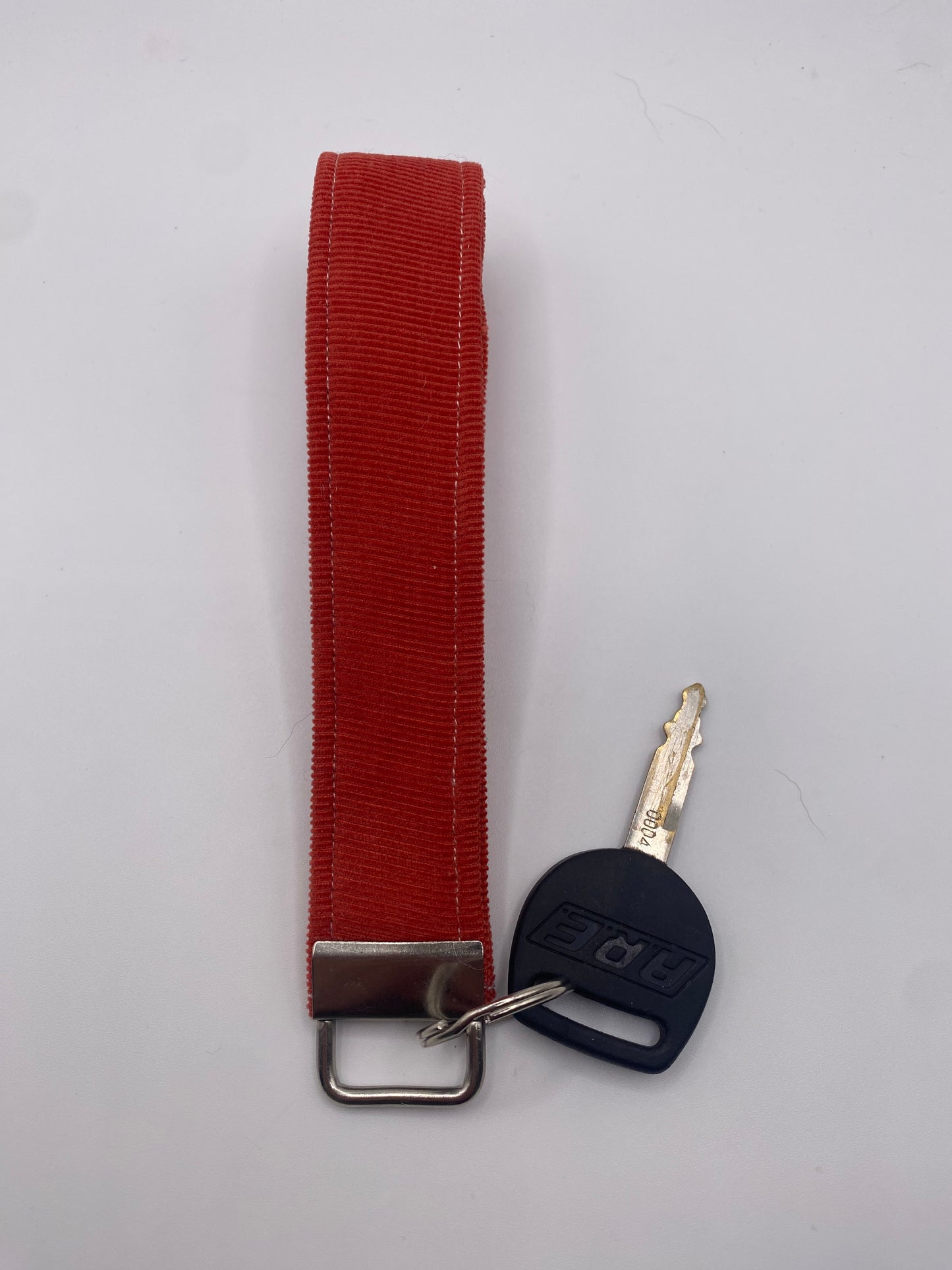 Burnt Orange Corduroy Wristlet