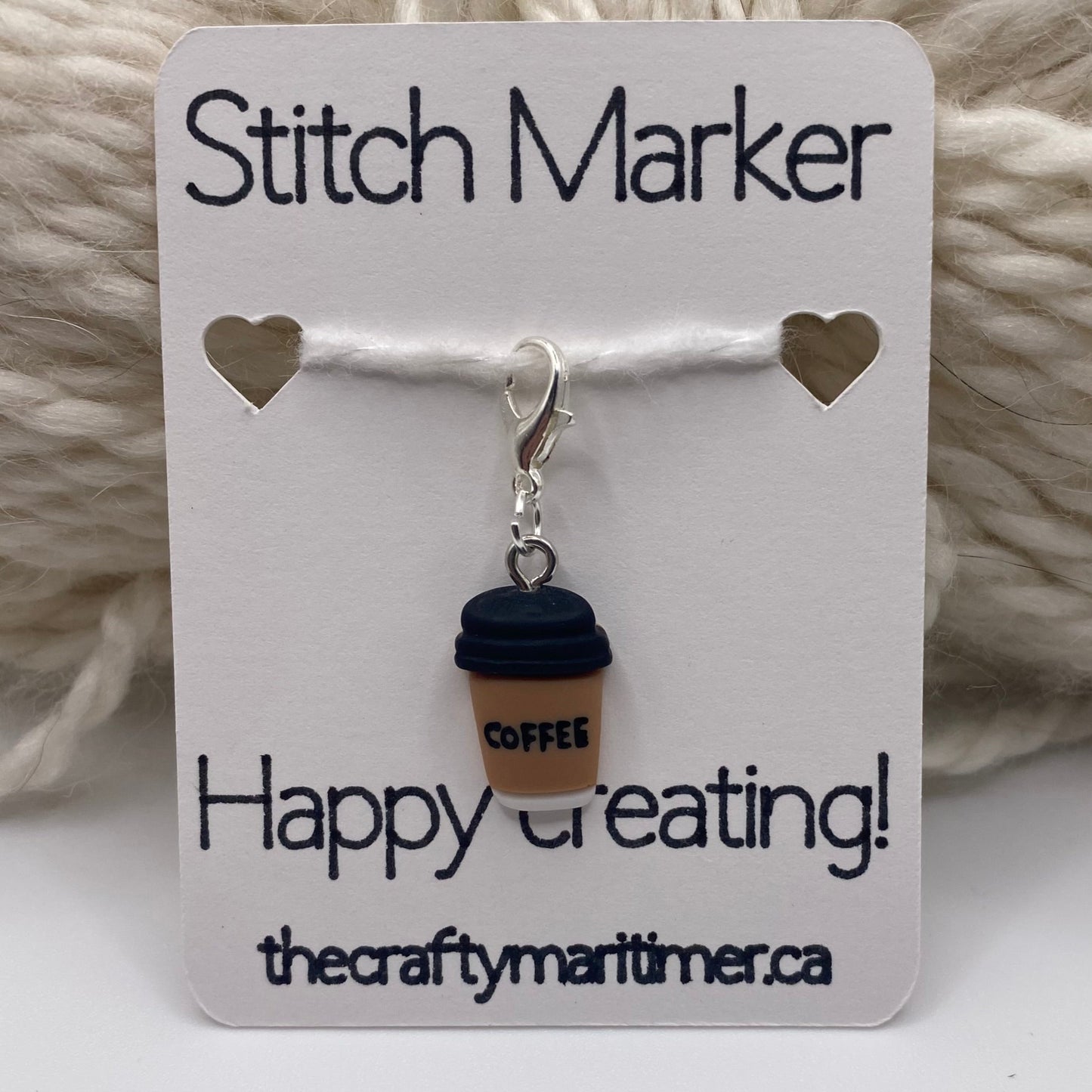Coffee Stitch Marker
