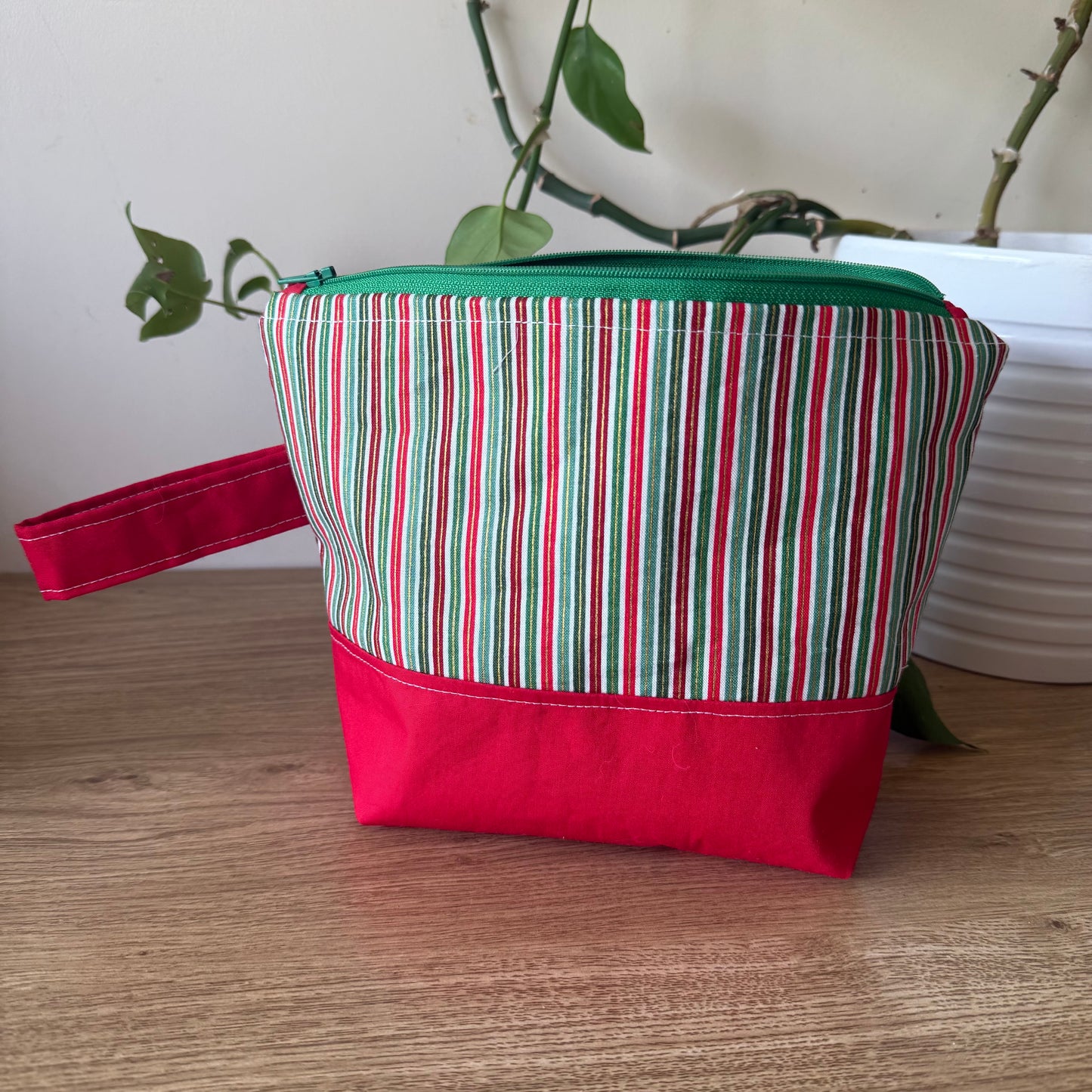 Christmas Knitting Maker's Bag