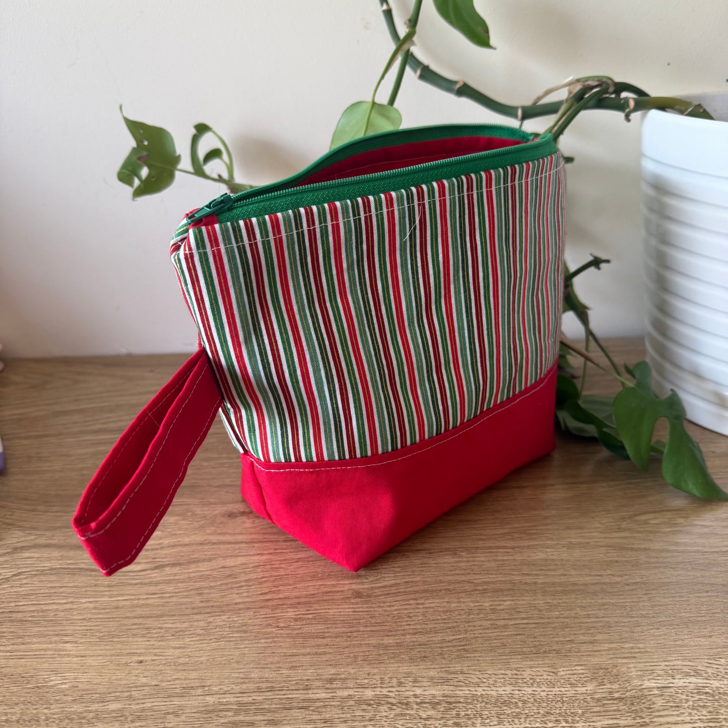 Christmas Knitting Maker's Bag