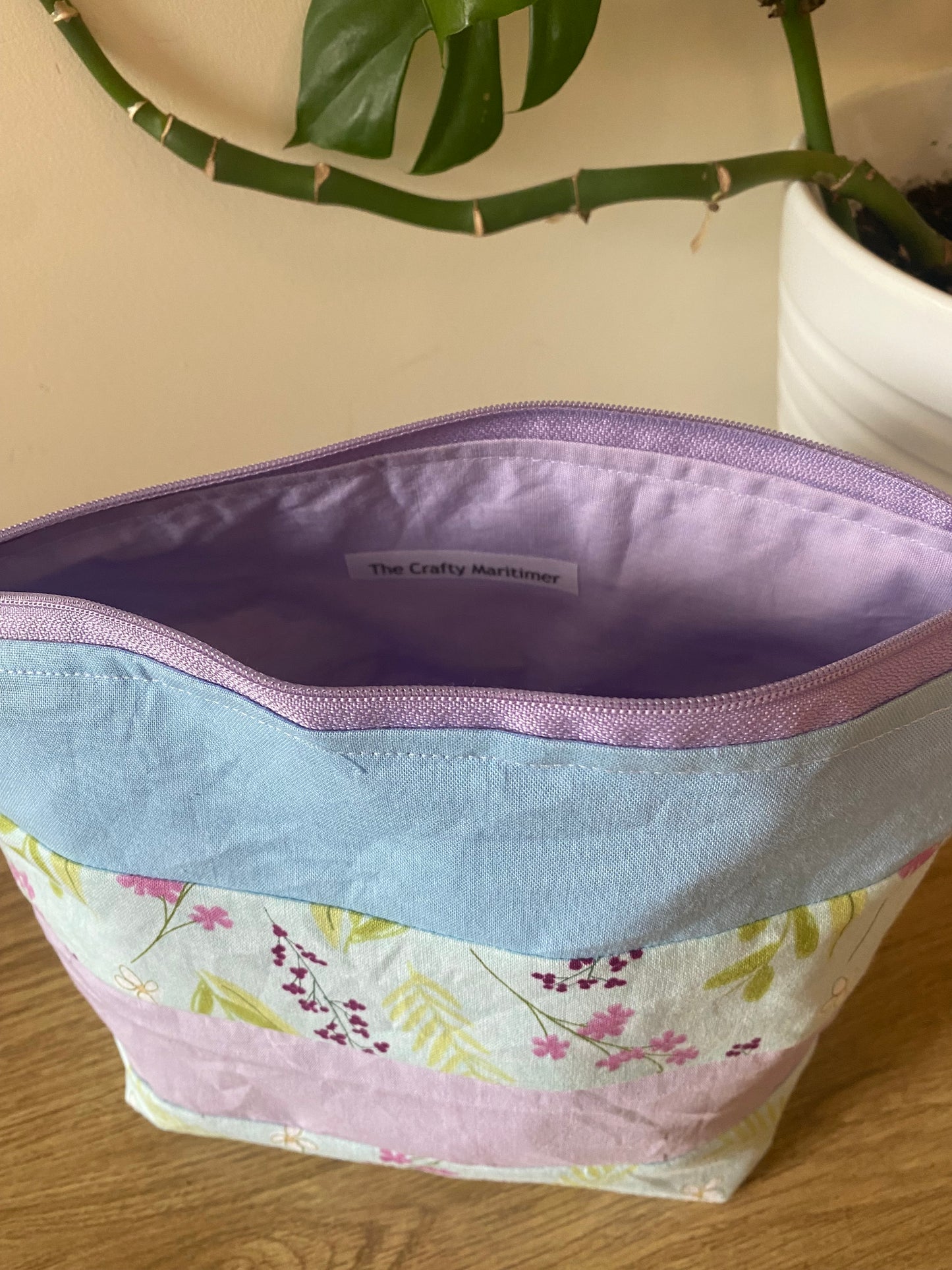 Pastel Floral Maker's Bag
