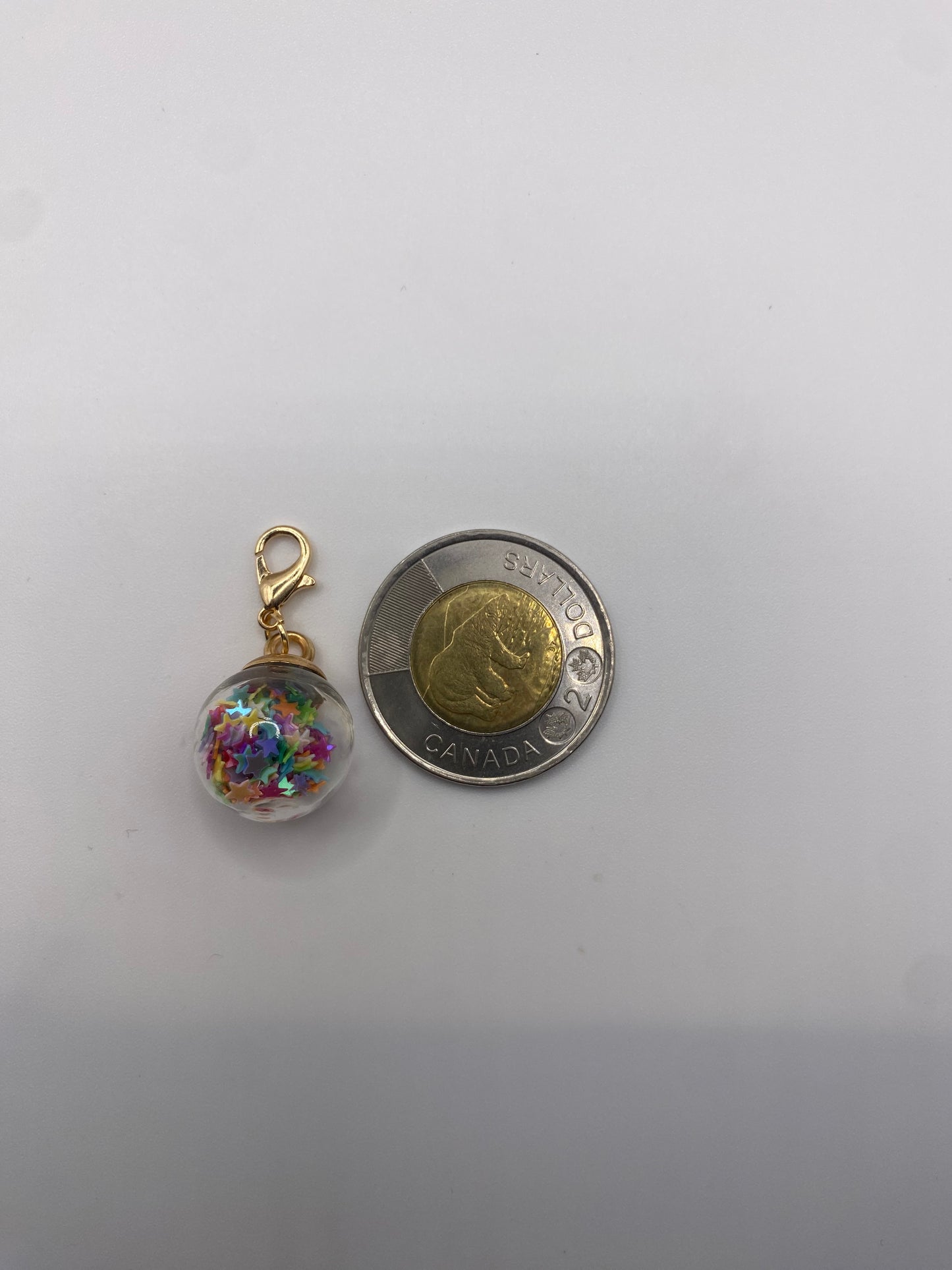 Confetti Bauble Stitch Marker