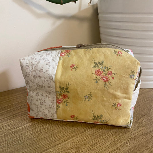 One of a Kind Floral Toiletry Bag