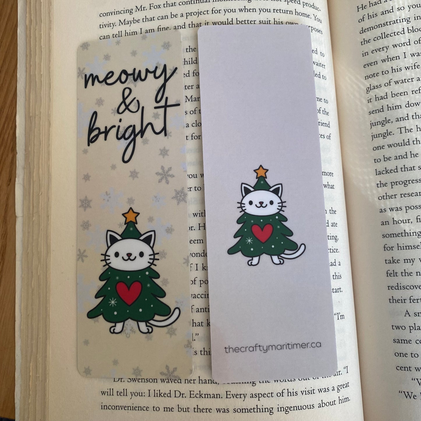 Meowy & Bright Bookmark