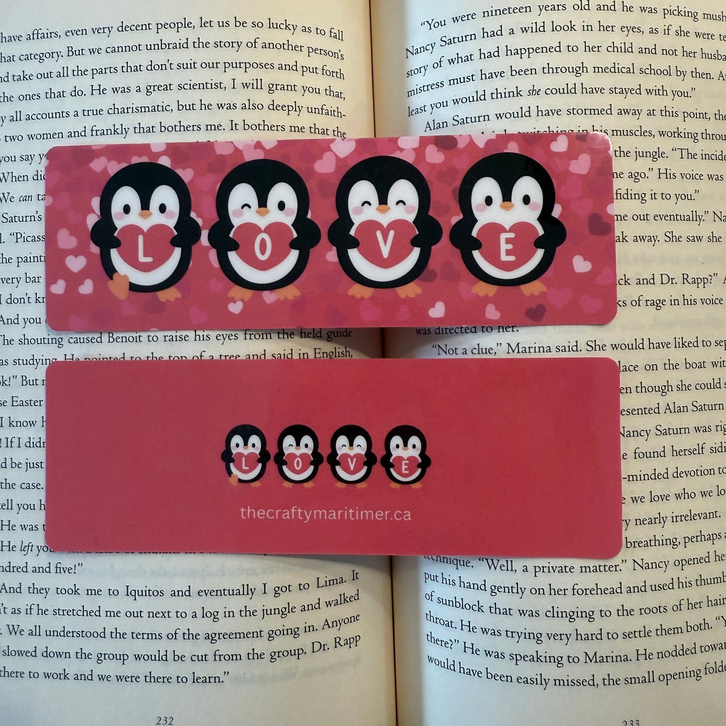 Valentines Bookmarks