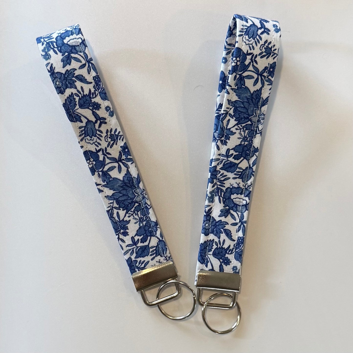 Blue China Wristlet